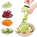 OVOOKER Spiralizzatore di Verdure Tagliapasta per Verdure 4 in1 Multifunzione Affetta Verdure, Mandolina per Verdure Affettatrice per Spaghetti di Zucchine,Carote, Cetrioli