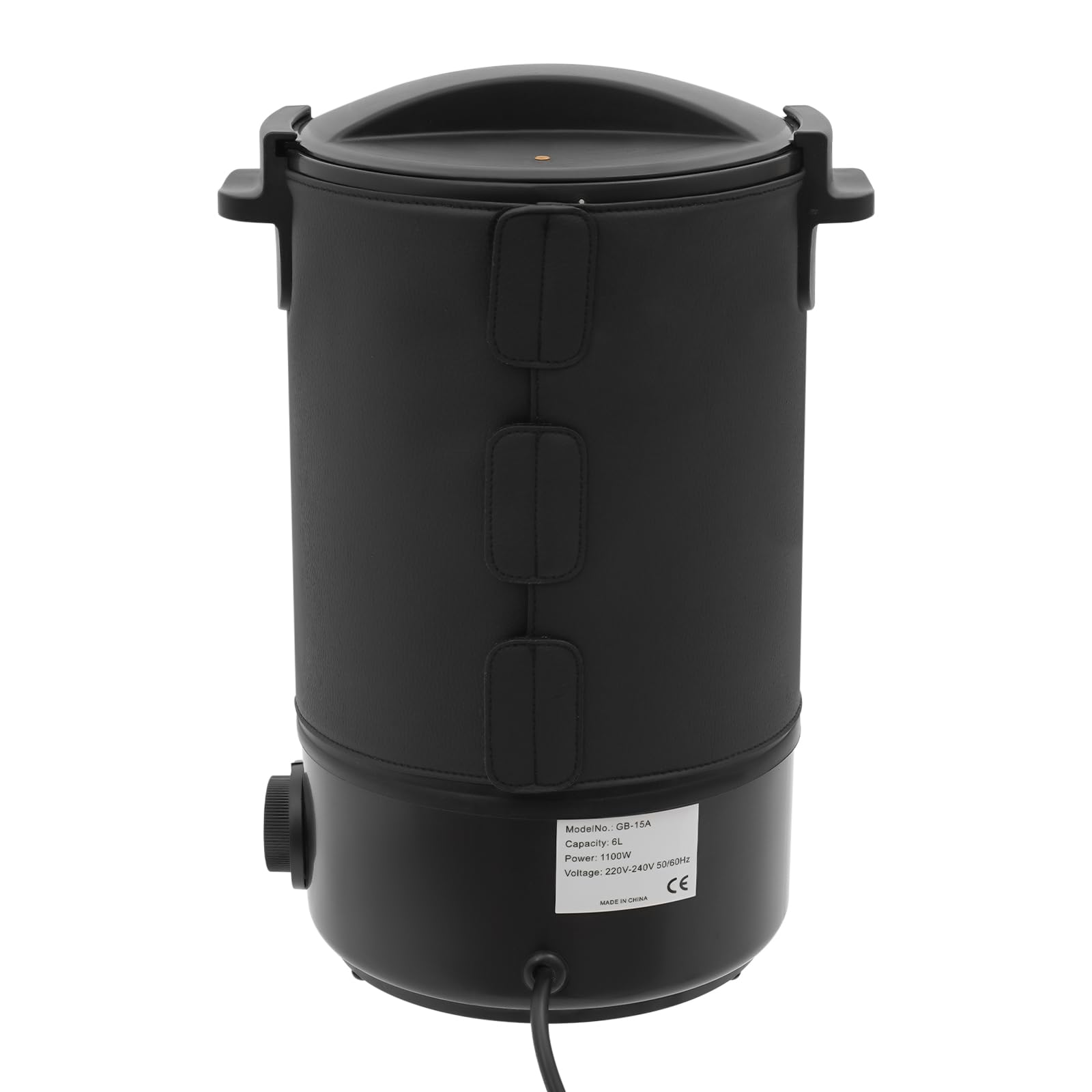 YOICUATGNA Cera de fusión de cera de 6 l para hacer velas, con protección de funcionamiento en seco, grifo de vertido, calentador de cera profesional con regulador de temperatura, para velas de soja