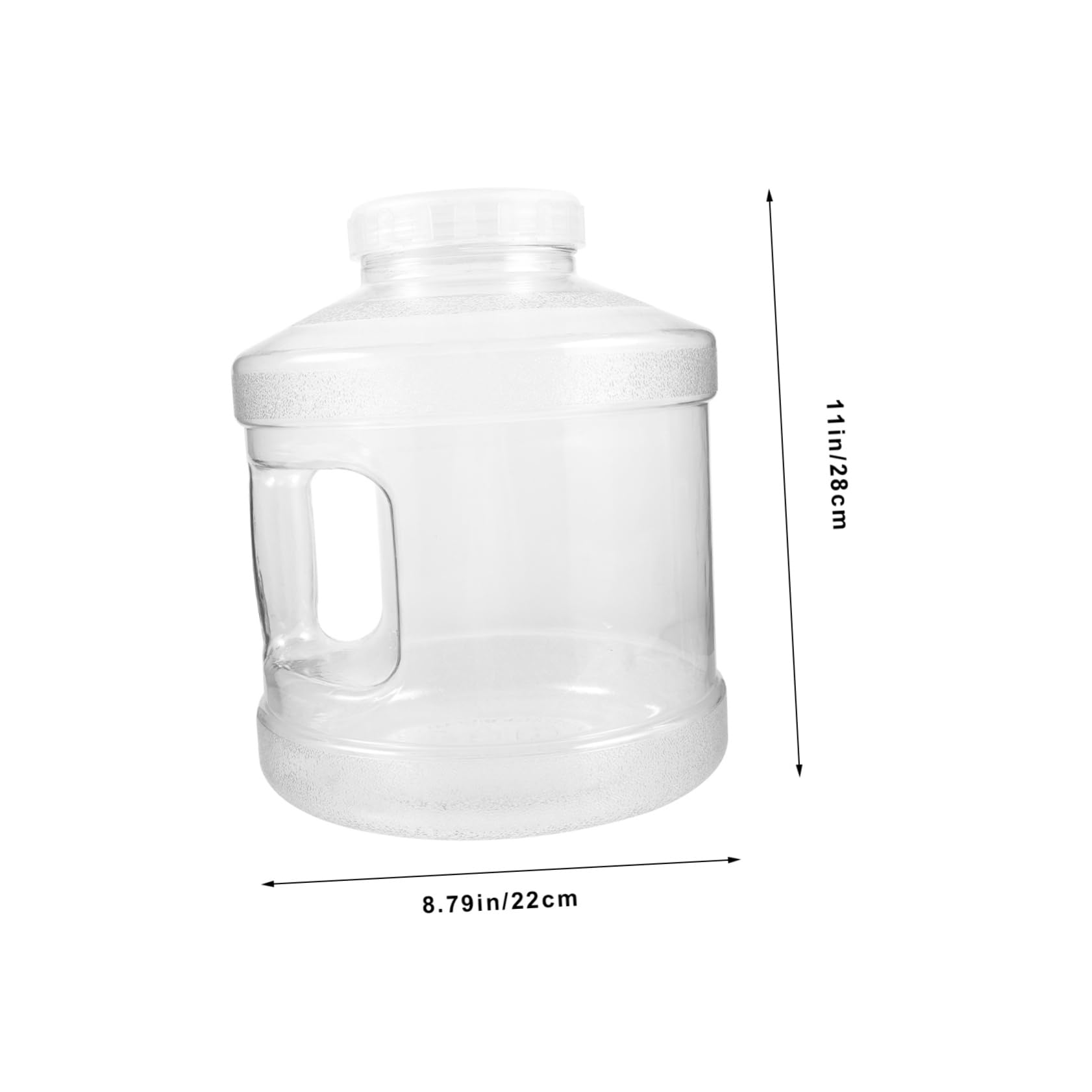Hemoton Water Container Portable Water Storage for Camping Travel Lightweight Design with Convenient Handle for Tank for Easy