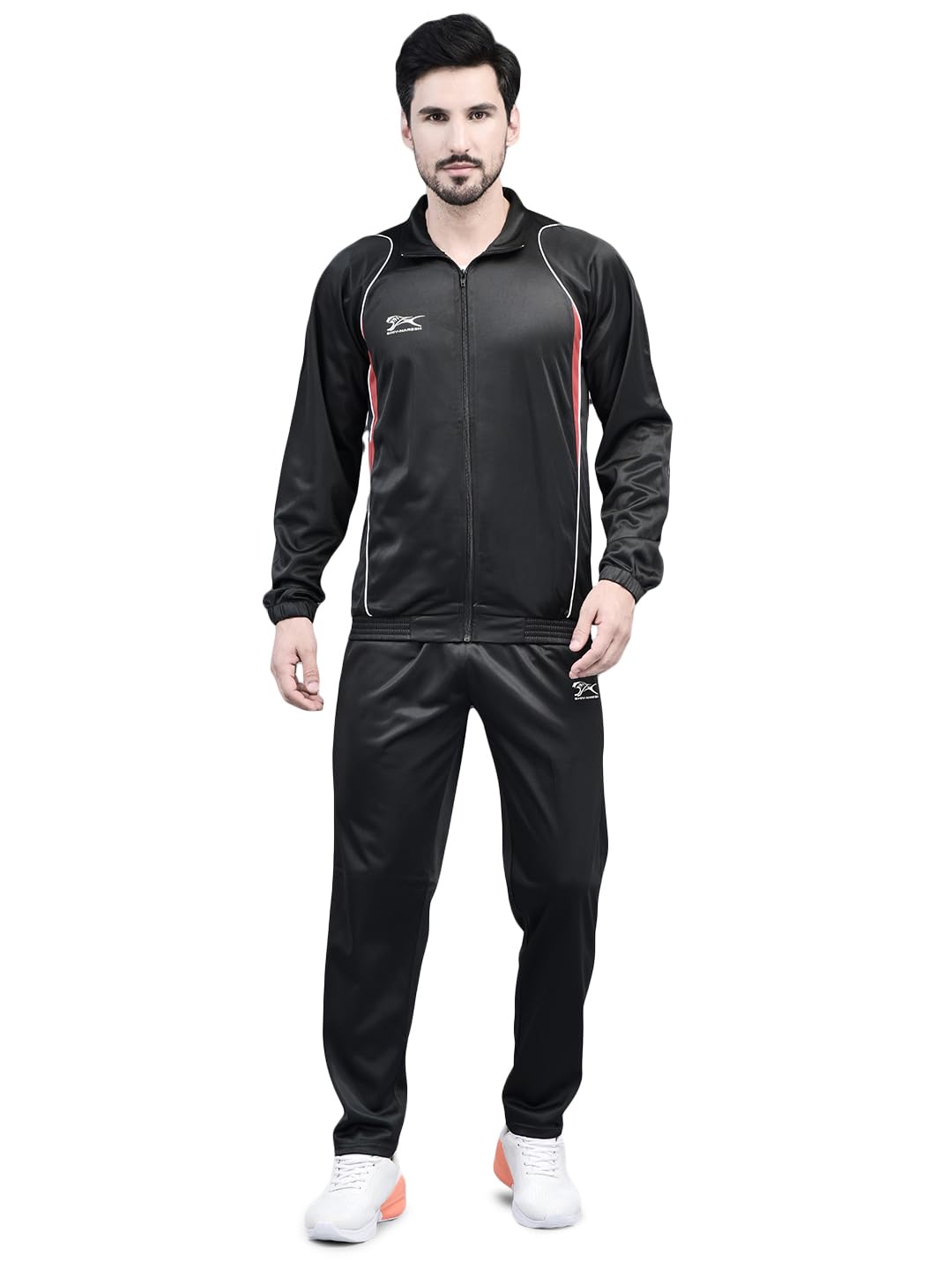 shiv naresh 418A T-20 Men Track Suit, Black,Red,White, XL-picture-51