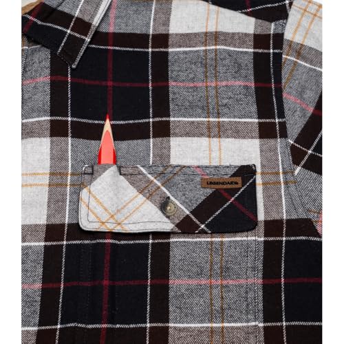 Legendary Whitetails Mens Flannel Long Sleeve Button Down 100% Cotton Shirt - image 7