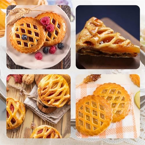 Chaies Cake Maker, Cake Maker | Cake Dough Machine - 3 Shapes Multi-Purpose Pocket Pie Maker Machine, Baking Accessories Dough Press for Fondant, Cheese, Biscuits - Image 5