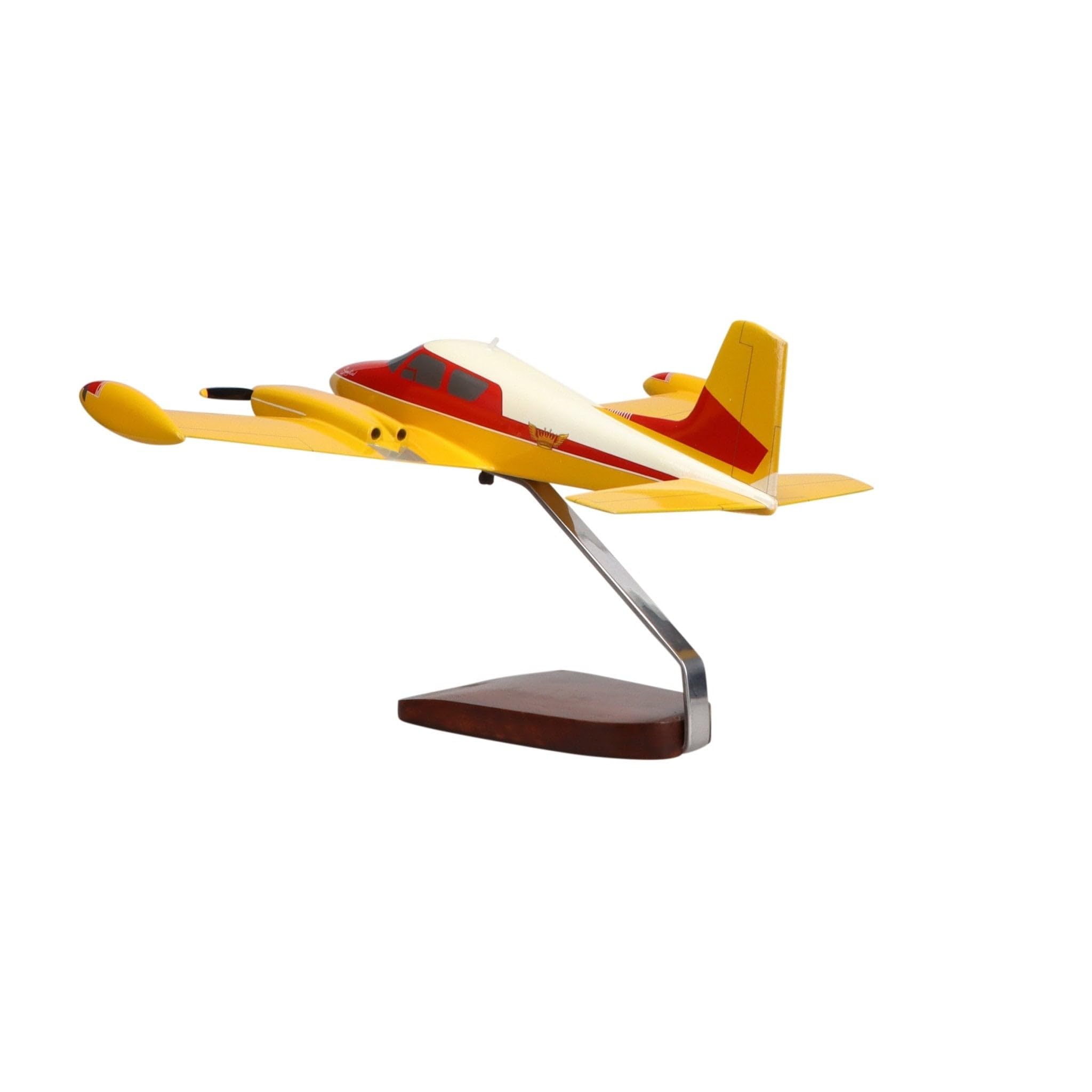 High Flying Models Cessna 310 "Songbird Large Mahogany Sculpture - Image 3