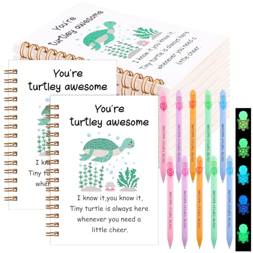 Carnets tortue et stylos pour cadeaux d'employés et collaborateurs