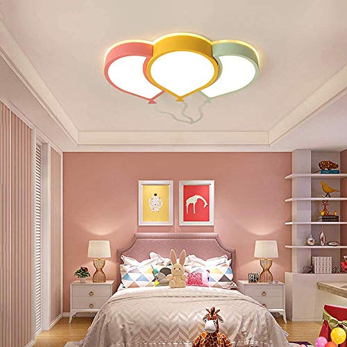 WANG-LIGHT Luz De Techo LED Globo Cuarto De Niños Regulable Lámpara De Techo Cover