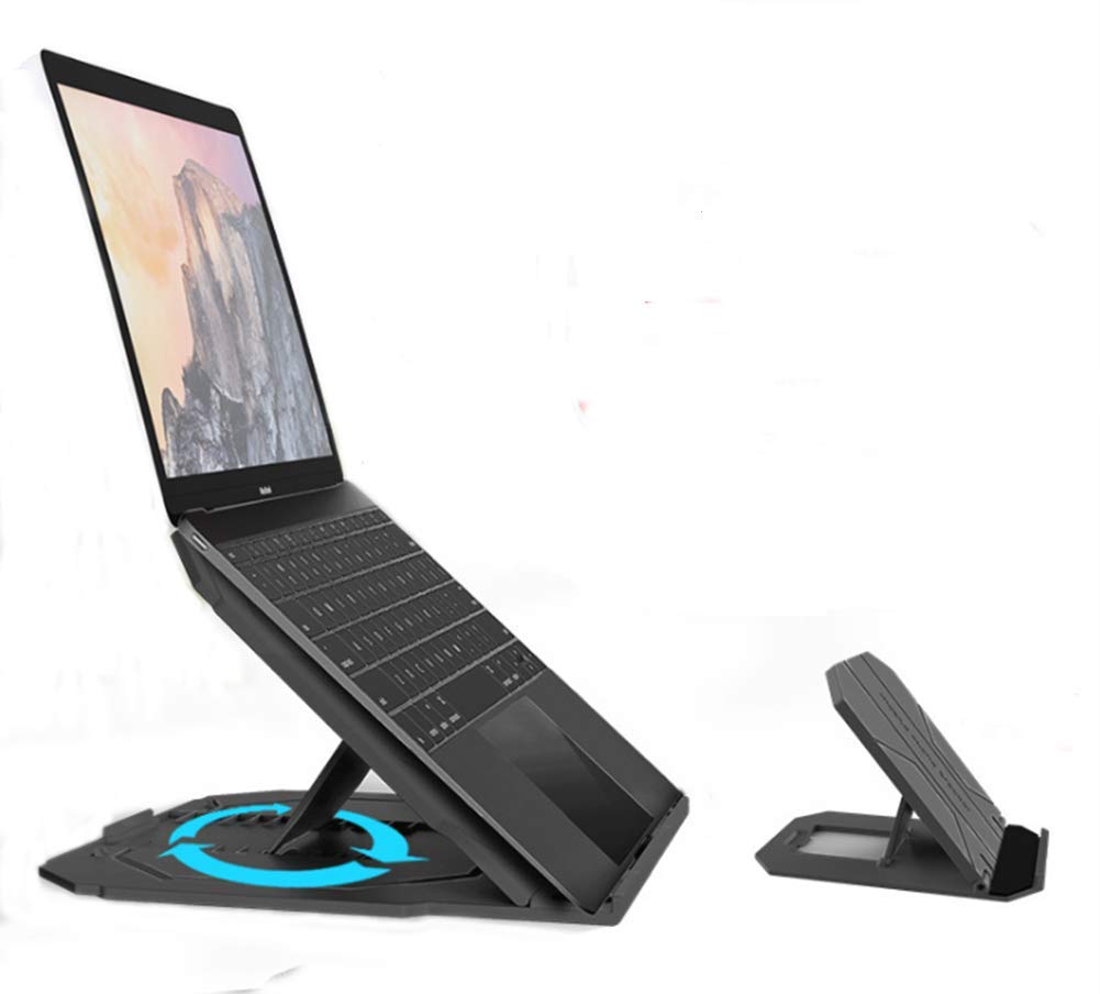 Buy 1A2B3C Folding Laptop Table, Adjustable Laptop Stand, 10 Adjustable