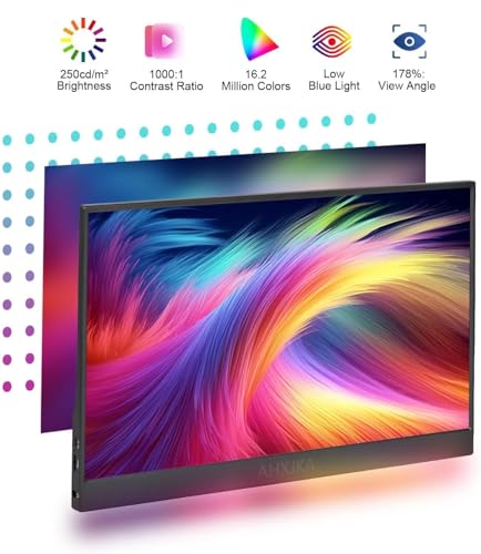 Image of 14 inch Portable Touchscreen Travel Monitor 1920 * 1200P IPS /HDR Laptop Screen Extender for Gaming and Computer Display, Compatible with Laptop PC Phone PS4 /PS5 Switch