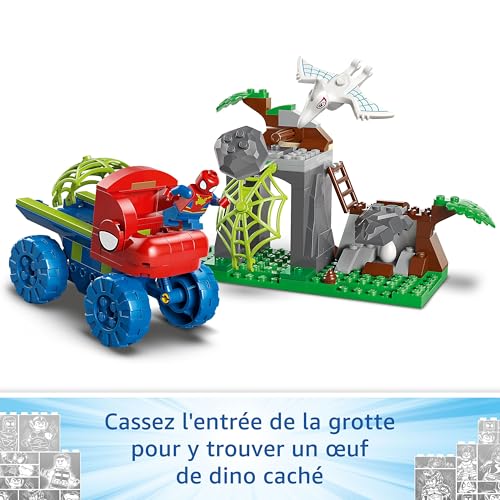Lego Sauvetage De 'equipe Spidey En Dino véhicule 11199 Lego La Boite - vue 8