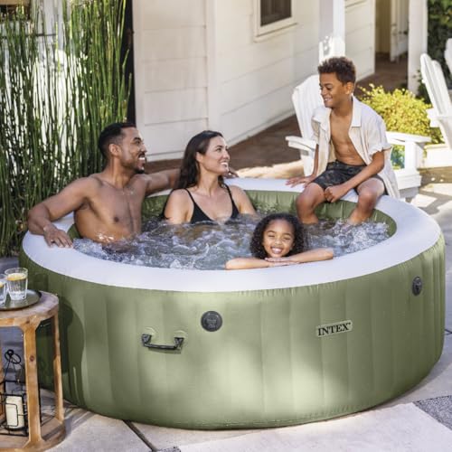 Portable Inflatable Hot Tub 4-Person