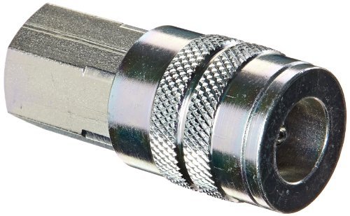 Dixon Valve 3FF2 Steel Manual Industrial Interchange Pneumatic Fitting, Socket, 3/8