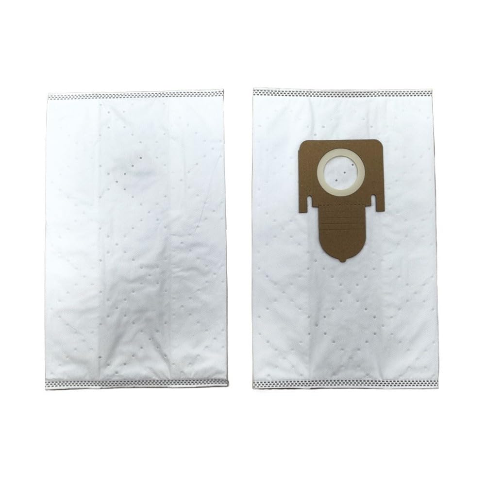 Sacs d'aspirateur en non-tissé à 5 couches compatibles avec Thomas pour Aqua PET & Family - Sacs à poussière en non-tissé - Ajustement précis pour débris secs et humides - Blanc