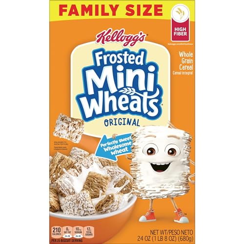 Frosted Mini-Wheats 3800031833 Kellogg'S Frosted Mini-Wheats Cold Breakfast Cereal thumb #6