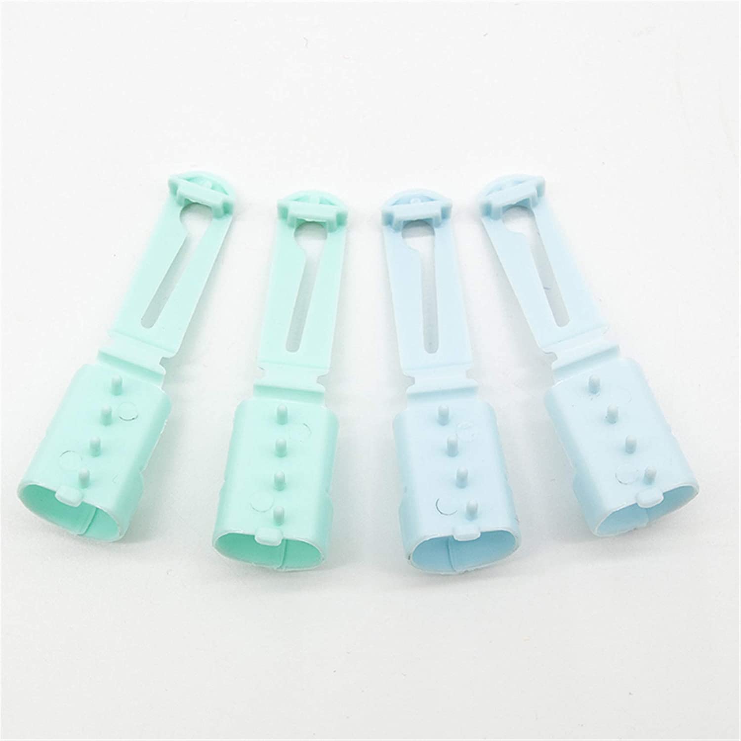 4 pcs Plastic Yarn Guide,Knitting Thimble Weave Crafts Accessories Tool Nice and Professional