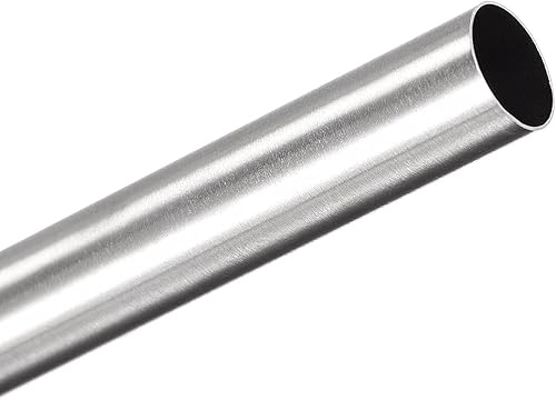 Miniatura 4 de uxcell Tubo redondo de acero inoxidable 304 0.354 in OD 0.008 in espesor de pared 11.811 in longitud 3 piezas