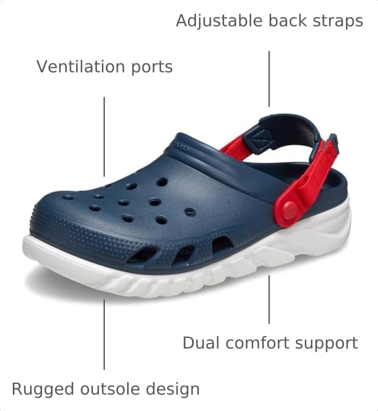 Image of Crocs Unisex Adult Duet Max II Clogs