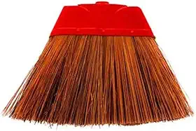 Vassoura Piaçava Especial 30cm Sem Cabo Limpeza Pesada para Áreas Externas Resistente e Eficiente para Calçada Pátios e Jardins