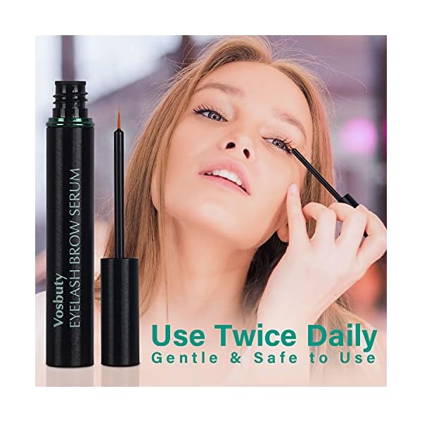 VOSBUTY-Eyelash-Growth-Serum-Effective-Eyelash-Serum-with-Potent-Hypoallergenic-Formula-Safe-Non-Irritating-Lash-Growth-Serum-5ml Eyelash Growth Serum - Effective Eyelash Serum with Potent, Hypoallergenic Formula - Safe, Non-Irritating Lash Growth Serum - 5ml