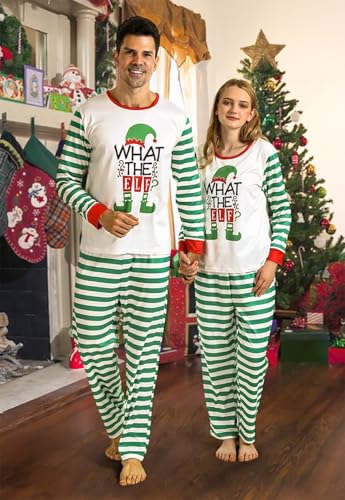 Christmas Family Matching Pajamas - Couples Elf Set for Holiday Party3