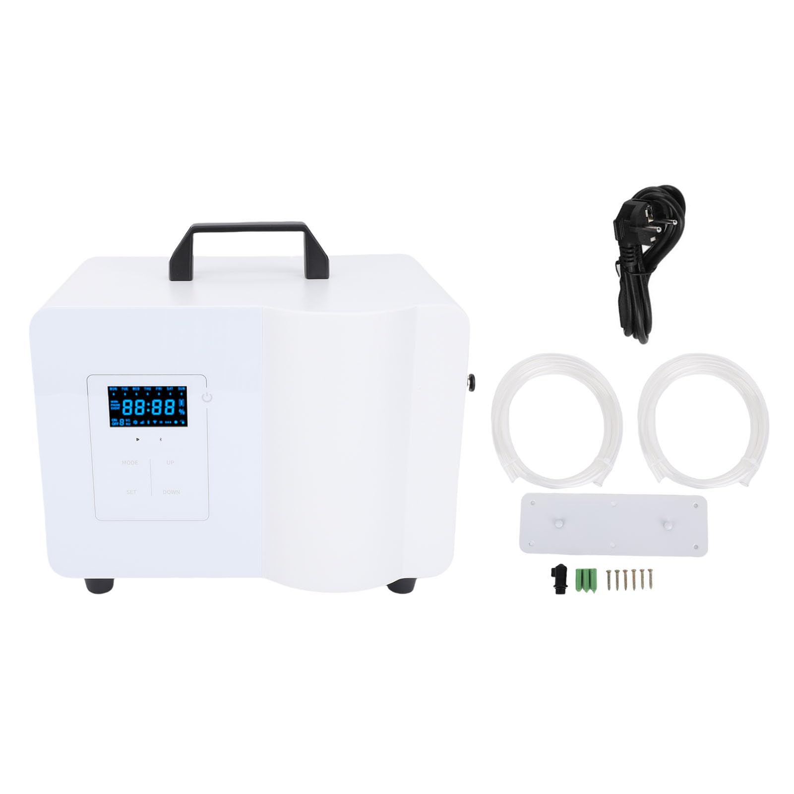 Fockety Waterless Essential Oil Dyfuser, 2000 Ml Aplikacja Bluetooth Control Air Machine z Timerem, Inteligentna Maszyna Aromaterapeutyczna Duże Pokój (wtyczka UE 220V)