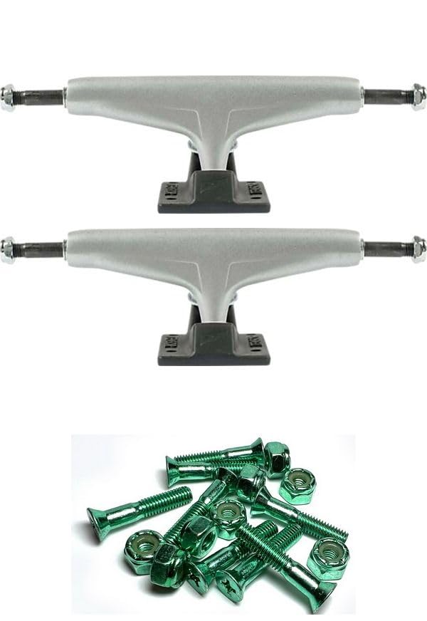 Tensor Trucks Mag Light Reflect Silver/Black Skateboard Trucks - 5.25