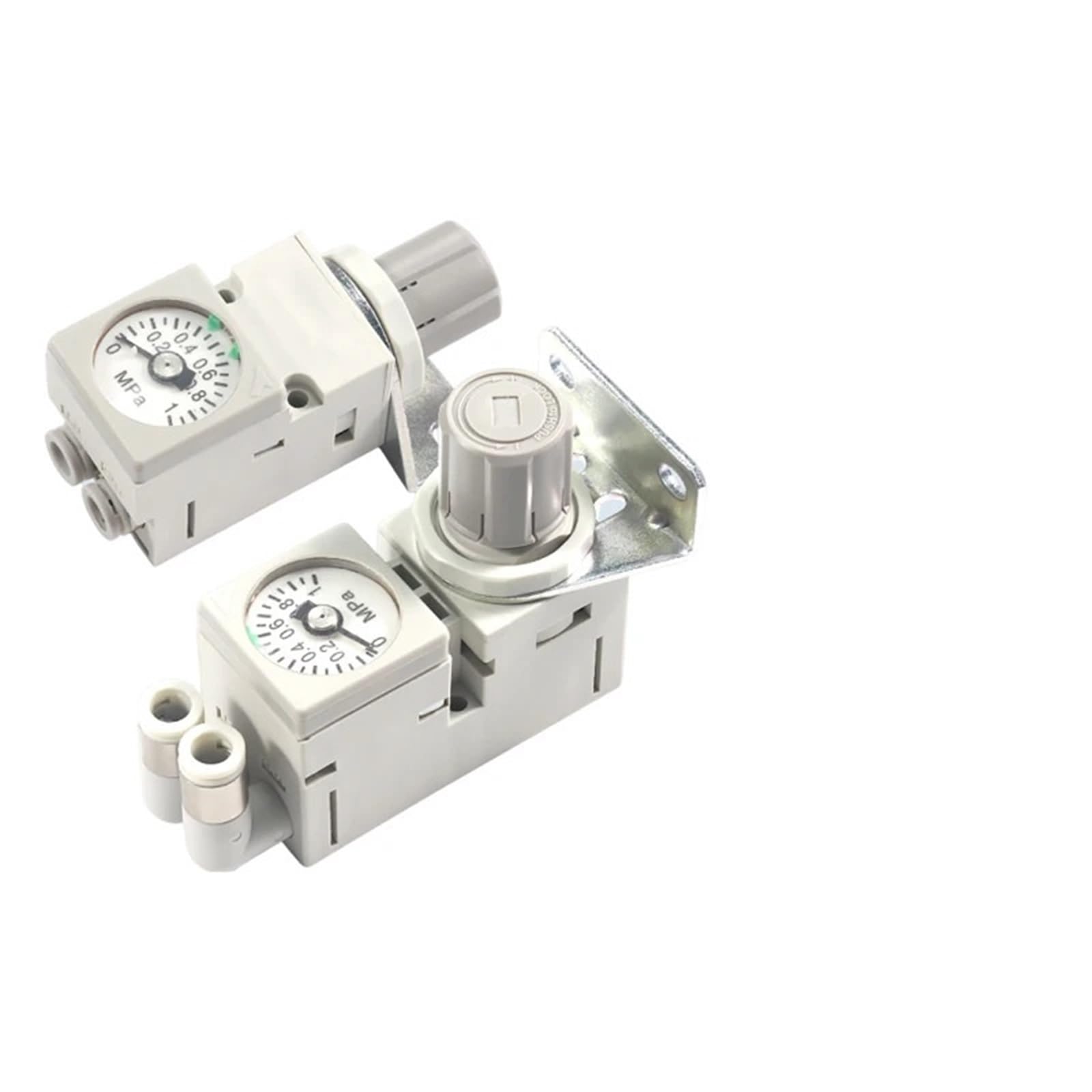 Válvula reguladora de presión en miniatura ARM10-06 ARM10-08 ARM10F2-20 Válvula reguladora reductora de presión de conjunto pequeño 1 pieza(ARM10F1-18BG)