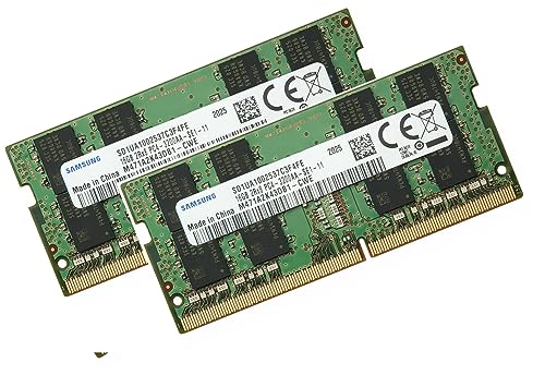 Samsung - Kit da 32 GB 2 x 16 GB DDR4 3200 MHz SODIMM RAM 2 X M471A2K43DB1-CWE