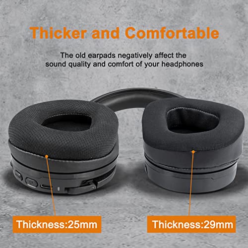 Almohadillas refrigerantes SOULWIT para auriculares Turtle Beach Stealth 600 Gen2/Gen3 - Negro miniatura 3