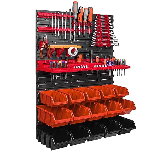 Scaffale da garage 576 x 780 cm, impilabile, in