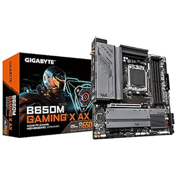 PLACA MAE GIGABYTE B650M GAMING X AX, AMD, ATX, AM5, DDR5, WI-FI, BLUETOOTH CHIPSET AMD B650