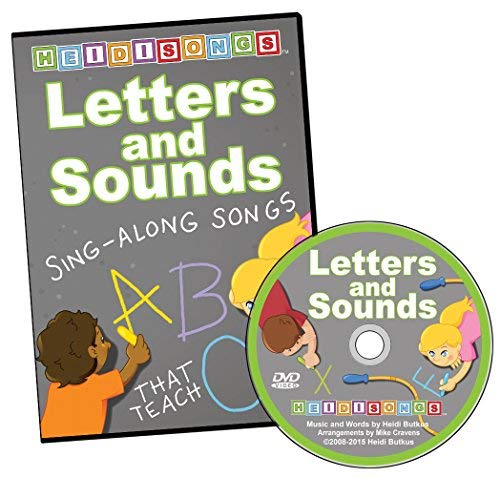 AZZUTORK Letters and Sounds Animated DVD