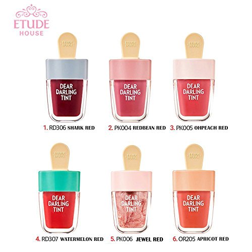 EtudeHouse Dear Darling Icecream Water Gel Tint 6 colors SET / Newly launched / Deardarling tint / dear darling icecream gel tint