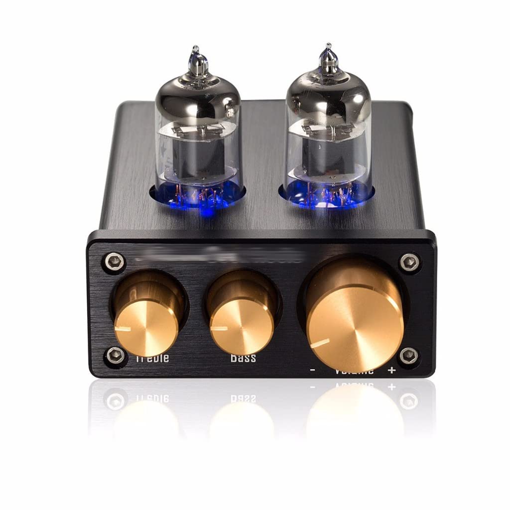 Buy JYDQM Mini Vacuum Tube Preamp HiFi Audio 6J1 Valve PreAmplifier with Treble&Bass Tone
