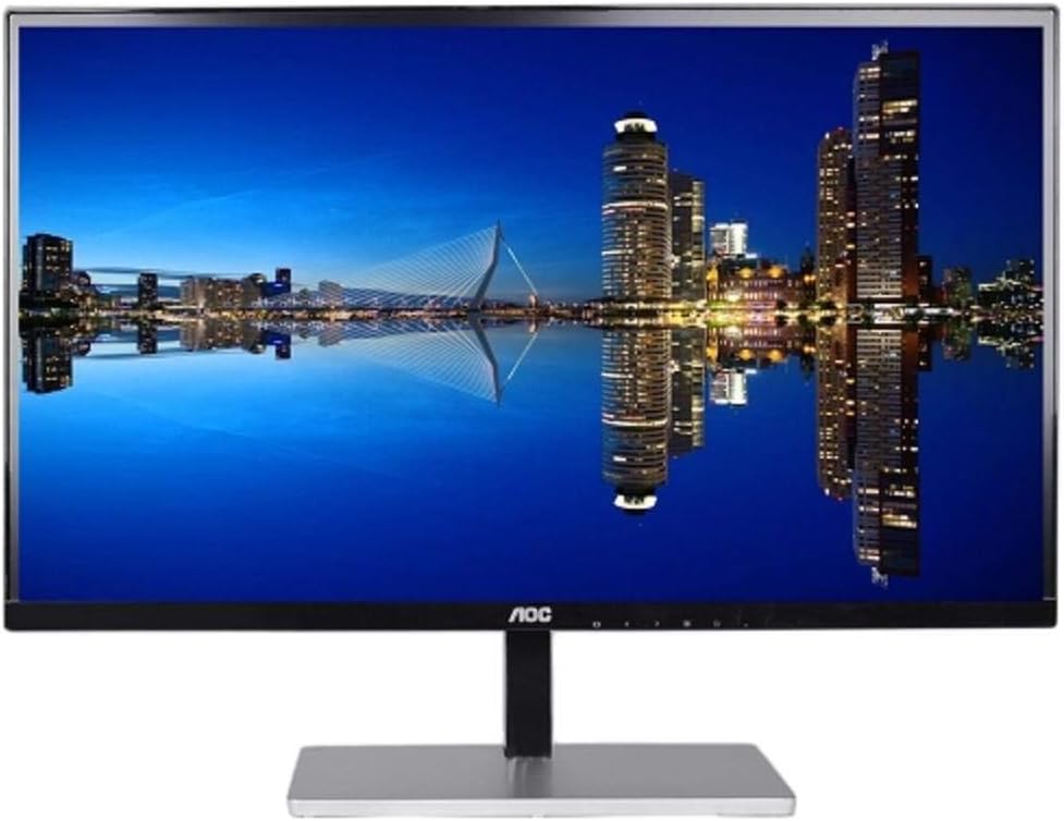 27 AOC I2779VH HDMI-VGA 1080p Widescreen LED LCD IPS Monitor w-Speakers Black (Renewed)