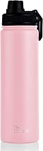 OTTO KONING Drinking Bottle Stainless Steel 750 ml Leak-Proof Insulated | 18/8 Edelstahl, doppelwandig vakuumisoliert, 16 Std. kalt / 10 Std. heiß, BPA-frei, für Sport, Büro & Outdoor