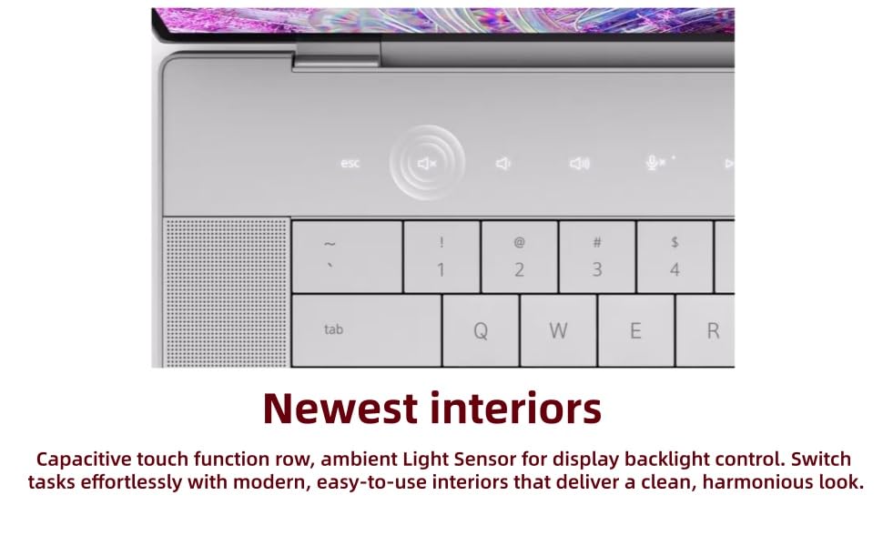 Image of New XPS 16 9640 Powerful AI Laptop 16.3 inch OLED 4K Touch Screen 16 Cores Ultra 7 155H 32GB RAM 2TB SSD Geforce RTX 4060 Graphics Webcam Backlit Fingerprint WiFi 7 Thunderbolt 4 Win 11 Pro Platinum