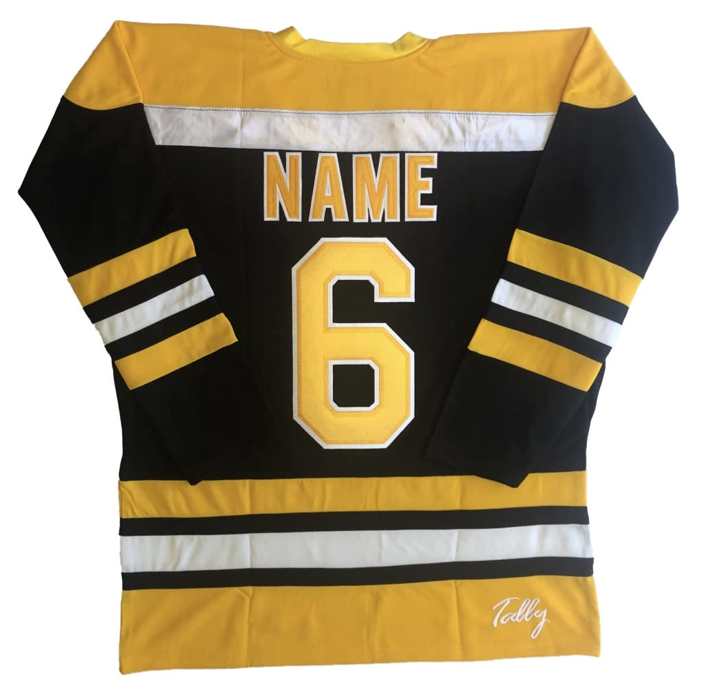 Monster Militia Hockey Jerseys - We are Ready to Customize with Your Name and Number (Black, Adult Large)