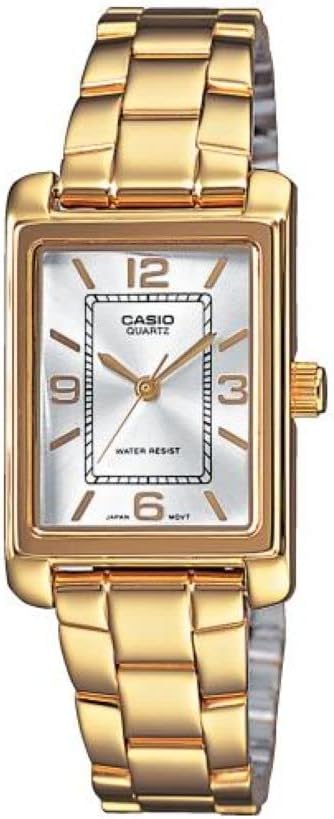 Casio Analógico LTP-1234PG-7AEG, Ouro, pulseira