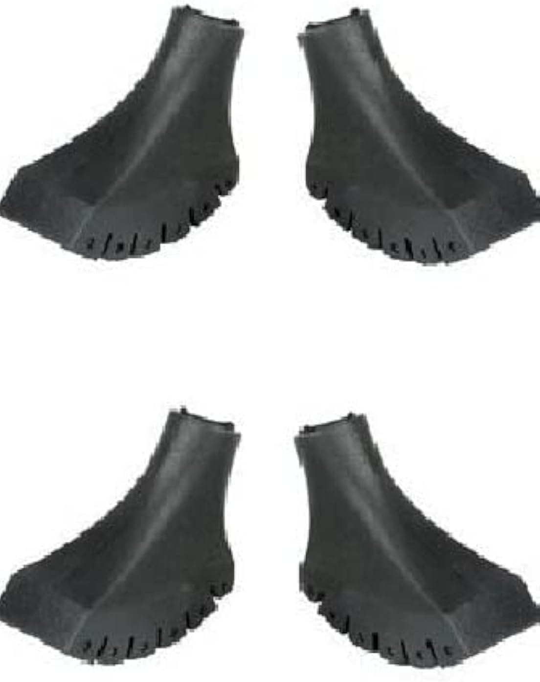 4 Pack of Extra Durable Rubber Replacement Tips (Replacement Feet/Paws/Ferrules/Caps) for Trekking Poles – Fits All Standard Hiking and Nordic Walking Poles 4 Pack of Extra Durable Rubber Replacement Tips (Replacement Feet/Paws/Ferrules/Caps) for Trekking Poles – Fits All Standard Hiking and Nordic Walking Poles