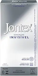 Preservativo Camisinha Jontex Sensação Invisível - 4 unidades, Jontex