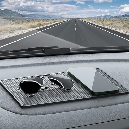 1 Stück Universal Antirutsch Pad,Wiederverwendbare Antirutschmatte Auto rutschfeste,PVC-Material Anti,für Antirutschmatten Auto,um das Abrutschen von Handys und Sonnenbrillen zu Verhindern-13 x 18 cm