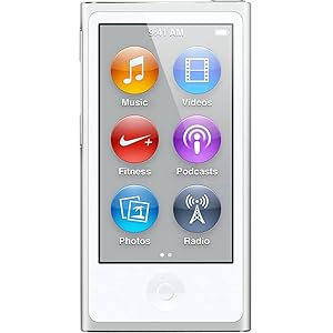 Apple Ipod Nano 7e generatie zilver 16GB verpakt in effen witte doos