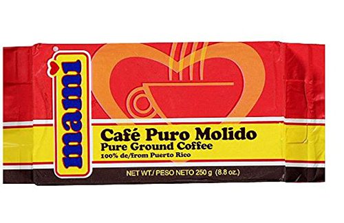 Puerto Rico Coffee Lovers - Value Pack 1 (Yaucono, Crema, Mami, Del Patio) & Two Pouches of Accent Garlic,Onion & Annatto Seasoning as a free Sample!