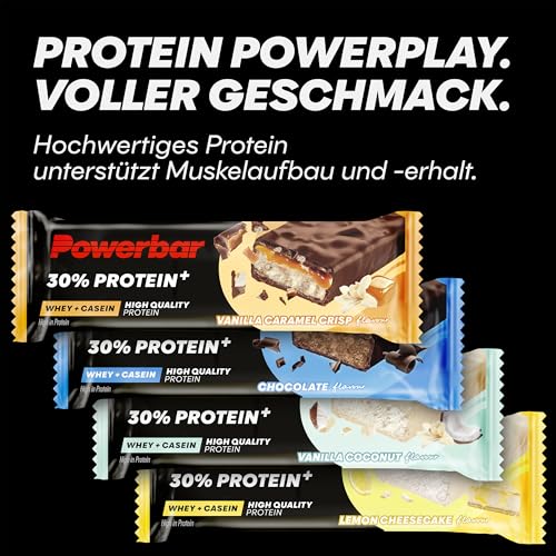 Powerbar Protein Plus Bar 30% (15x55g) Lemon Cheesecake - Riegel - Protein Riegel – Ansicht 3