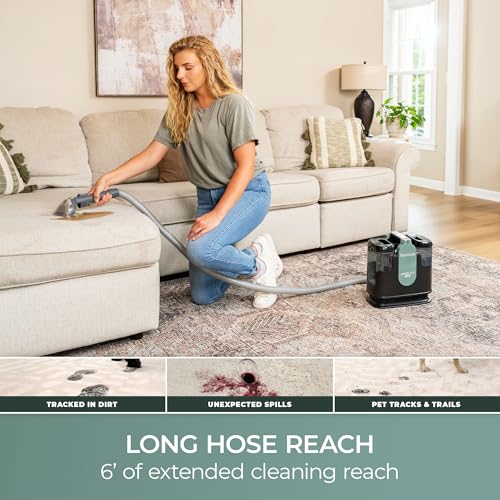Image of Kenmore SpotLite Go Pet Portable Carpet & Upholstery Cleaner Machine | 16KPa Suction with 2-in-1 Tough Stain Tool, Lightweight Spot Stain Remover for Couch, Car Detailing, Rugs & Stairs