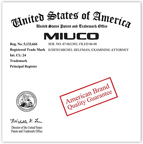 Miuco Floral Embroidered Semi Sheer Curtains Faux Linen Grommet Curtains for Girls Room 52 x 84 Inch Set of 2, Off White - Image 10