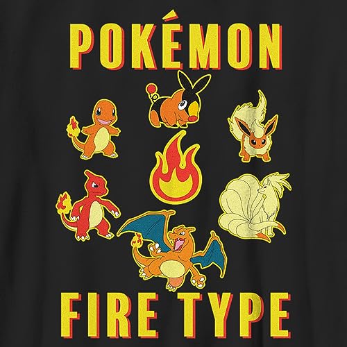 Fifth Sun Kids' Pokemon Pkmn Team Fire Group Boys Short Sleeve Tee Shirt2