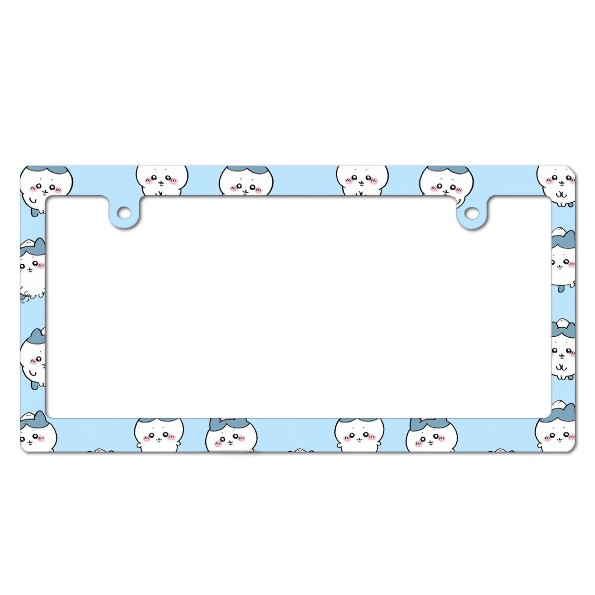 はちわれ ちいかわ L/STシャツ ハチワレ アシッドブルー