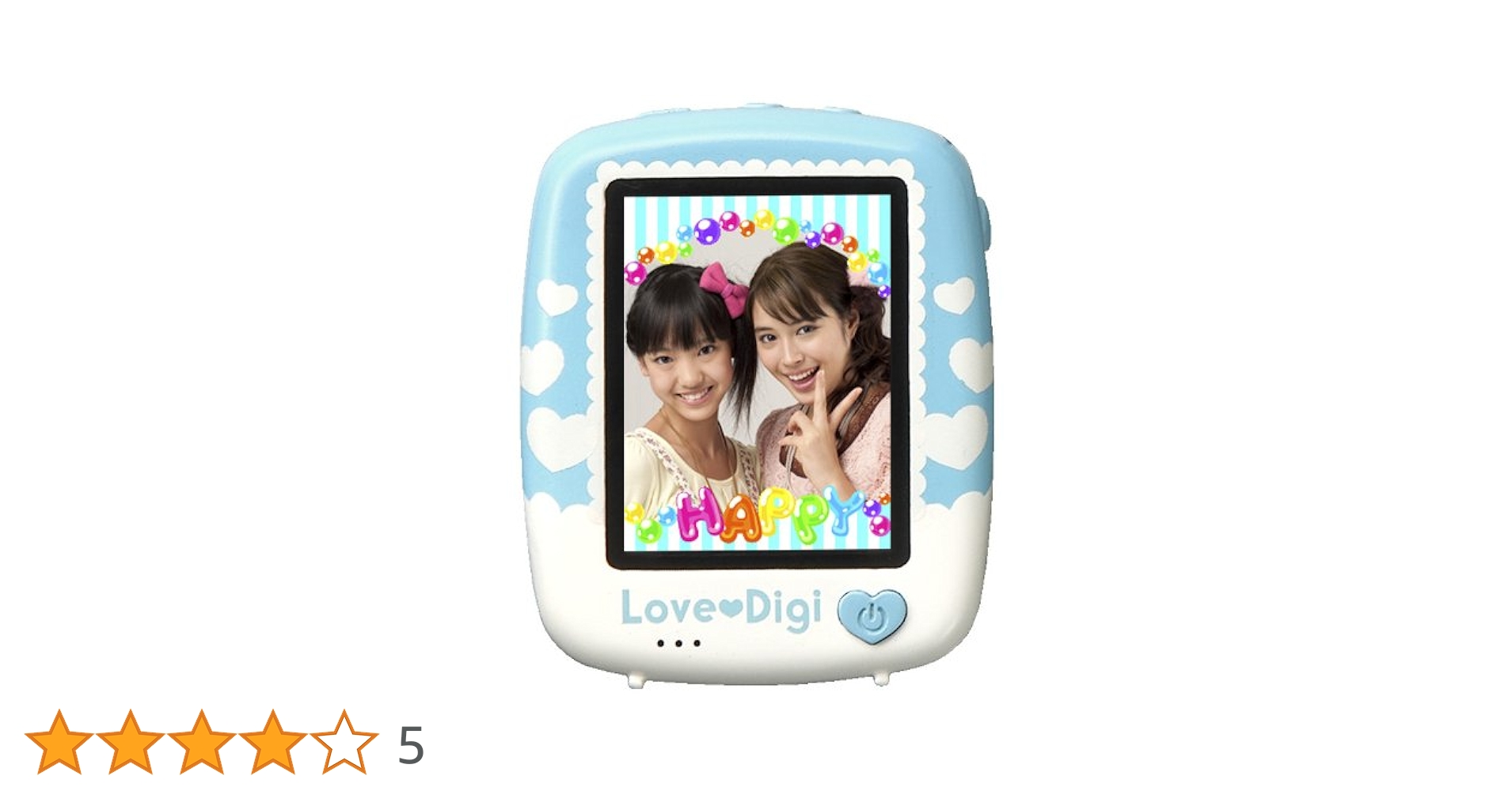 Amazon.co.jp: ラブデジ ふりふりフォトフレーム ブルー : Home