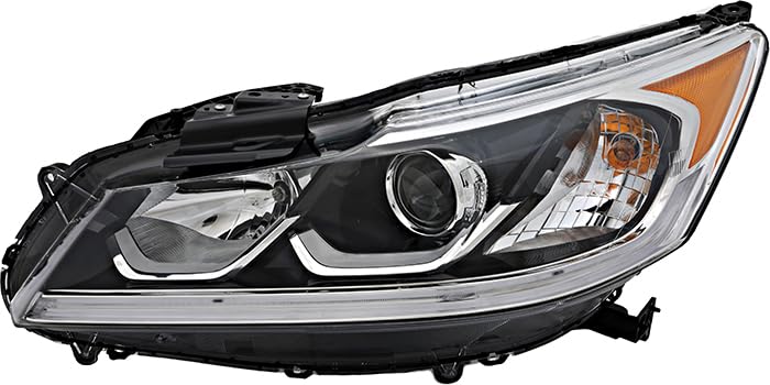 For Honda Accord Sedan EX/EX-L/Sport Headlight Lamp 2016 2017 Halogen Driver Left Side