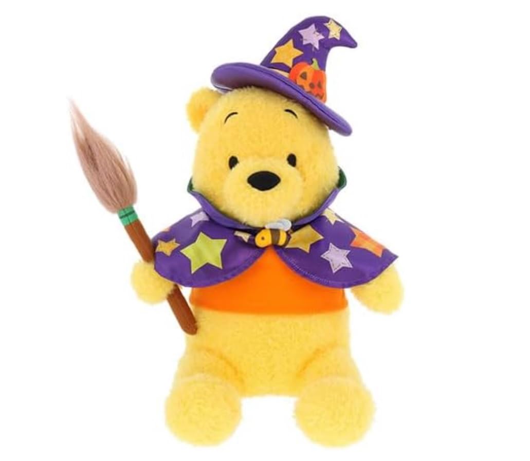 Amazon.co.jp: くまのプーさん ぬいぐるみ 魔法使い ハロウィン 2023年 